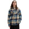 Pánská Košile Vans Box flannel LS Bluestone/Taos Taupe