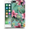 Pouzdro a kryt na mobilní telefon Apple Pouzdro Picasee silikonové Apple iPhone 7 Plus - Hawaii čiré