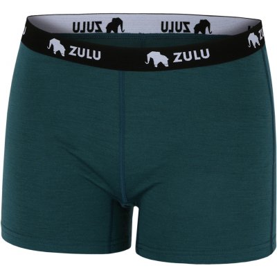 Zulu Pánské boxerky Merino 160 modrá – Zboží Mobilmania
