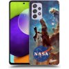 Pouzdro a kryt na mobilní telefon Samsung Picasee silikonové Samsung Galaxy A52 5G Eagle Nebula čiré