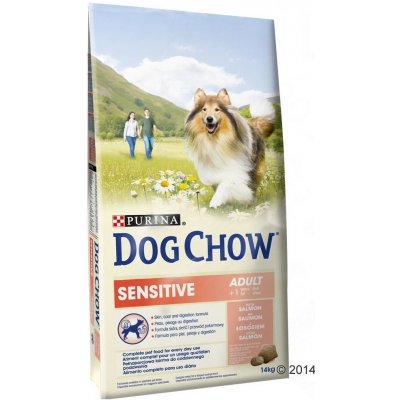 Purina Dog Chow Sensitive losos & rýže 14 kg – Zboží Mobilmania