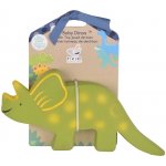 Tikiri Baby dinosaurus z přírodního kaučuku Triceratops Trice – Zboží Dáma