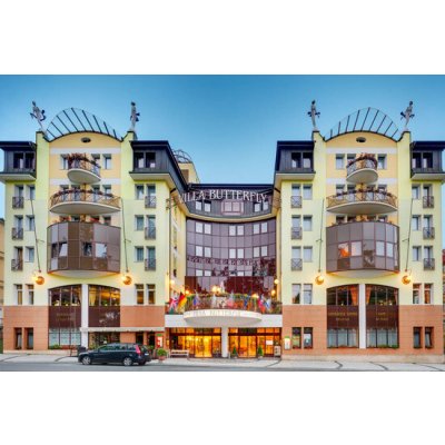 Lázeňský pobyt s procedurami, wellness a polopenzí v hotelu Butterfly**** pro 2 osoby – Hledejceny.cz