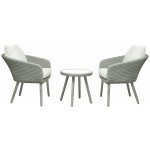 Unique Furniture Bistro zahradní lounge set světlá/šedá 71.5 cm, 73 cm, 71.5 cm – Hledejceny.cz