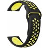 Řemínek k chytrým hodinkám Eternico Sporty Universal Quick Release 20mm Vibrant Yellow and Black AET-U20SP-YeBl