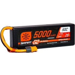 Spektrum Smart G2 LiPo 2S 50C Hardcase IC3 Plug 7.4 V 5000 mAh