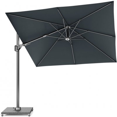 Platinum Boční slunečník Voyager T2- čtverec 270x270 Faded black premium 7147P – Hledejceny.cz