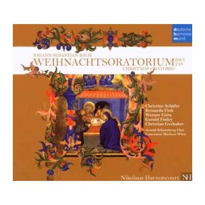 2 Johann Sebastian Bach - Weihnachtsoratorium BWV 248 CD – Hledejceny.cz
