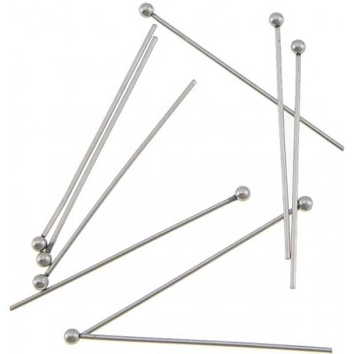 Nýtek s 2mm kuličkou délka 32mm z chirurgické oceli - Obsah balení 1 ks NO 003 – Hledejceny.cz