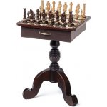 Šachový stůl se šuplíky Siena + figurky – Zboží Dáma