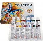 Koh-i-noor Temperová barva tempera sada 6ks – Zboží Mobilmania