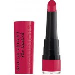 Bourjois Paris Rouge Velvet The Lipstick matná rtěnka 09 Fuchsia Botté 2,4 g – Zboží Mobilmania