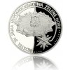 Česká mincovna platinová mince UNESCO Kostel sv. Jana Nepomuckého na Zelené hoře proof 1 oz