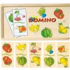 Desková hra Woody Domino ovoce