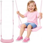 Kruzzel 25445 Dětská houpačka plastová růžová – Zbozi.Blesk.cz