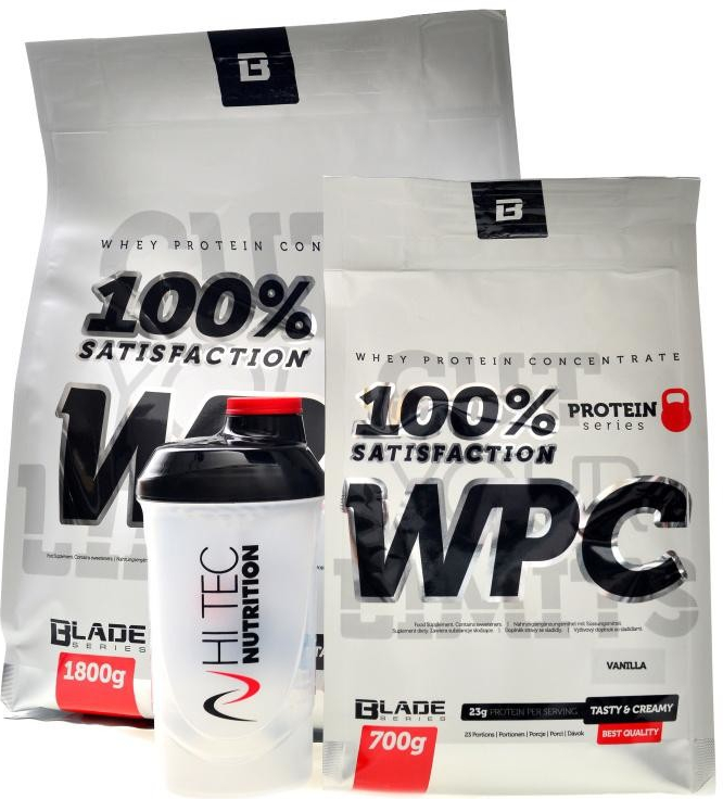 HiTec Nutrition BS Blade 100% WPC whey protein 2500 g
