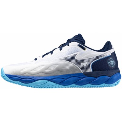 Mizuno Wave Enforce Court CC White/Estate Blue/River Blue – Zboží Mobilmania