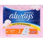 Always Classic Normal Sensitive vložky 10 ks – Hledejceny.cz
