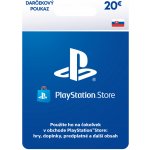 PlayStation dárková karta 20 € SK – Zbozi.Blesk.cz