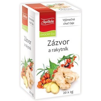 Apotheke Zázvor a rakytník 20 x 2 g