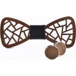 Gaira s manžetovými knoflíčky 70929 dřevěný – Zboží Mobilmania