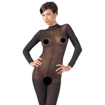 Mandy Mystery Lingerie Long-sleeved Catsuit