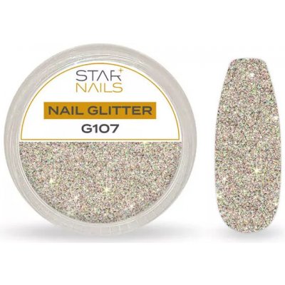 Starnails Nail Art zdobení glitter G107 – Hledejceny.cz