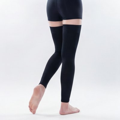 Medial Distribuce Zdravotní kompresivní punčochy stehenní legíny footless Černá – Sleviste.cz