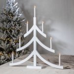 Star trading Dřevěný adventní LED svícen Pagod 7x LED žárovka – Hledejceny.cz