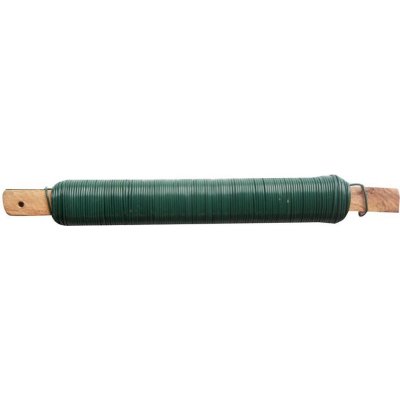 vázací drát dřev. zeleně lakovaný Rozměr: 0,6 mm x 30 m – Zboží Mobilmania