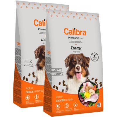 Calibra Dog Premium Line Energy 2 x 12 kg NEW