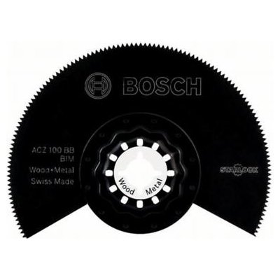 Segmentový pilový kotouč Bosch, BIM, ACZ 100 BB Wood and Metal 100 mm, bal.1ks