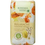 Bohemia Herbs Med a Kozí mléko toaletní mýdlo 100 g – Zboží Dáma
