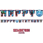 Procos Banner Happy Birthday Avengers – Zboží Mobilmania