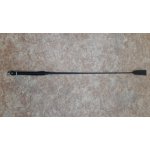 Bičík kožený hladký s poutkem černý – Zboží Dáma