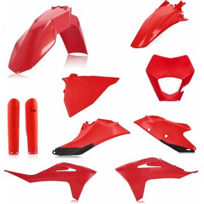Sada plastů Acerbis pro Gas Gas EC 21-23 červená | Zboží Auto