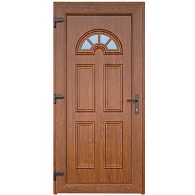 CanDo Ibiza zlatý dub levé 98 x 208 cm – Zboží Mobilmania