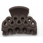 Menší matný skřipec na vlasy Barva: béžová – Zboží Dáma