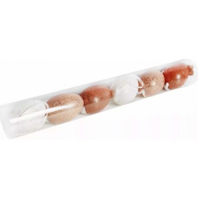 Lepaso Vajíčka pvc 6ks/6cm hnědá mix – Hledejceny.cz
