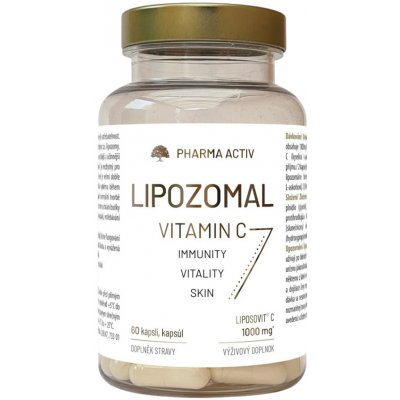 Pharma Activ Lipozomal Vitamín C 1000 mg 120 kapslí – Zboží Dáma