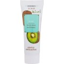 Korres Beauty shots Scrub Kiwi jemný čistící peeling s kiwi 18 ml