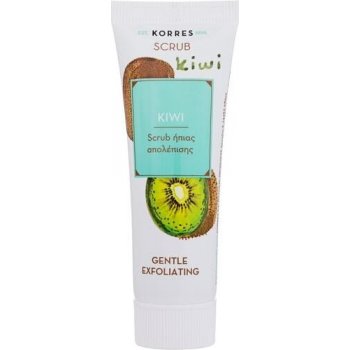 Korres Beauty shots Scrub Kiwi jemný čistící peeling s kiwi 18 ml