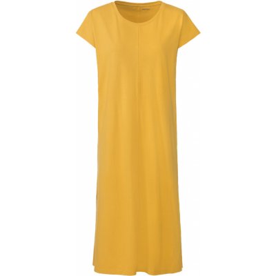 Esmara dámské lněné šaty žlutá – Zboží Dáma