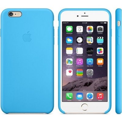 Apple iPhone 6/6S Plus Silicone Cover Blue MGRH2ZM/A – Zboží Mobilmania