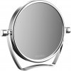 Kosmetické zrcátko Emco Cosmetic Mirrors Pure 109400122 stojící kulaté cestovní zrcadlo chrom