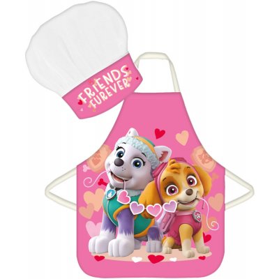 BrandMac Dětská zástěra s čepicí Paw Patrol Skye a Everest – Zbozi.Blesk.cz