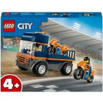 LEGO® City 60491 Kamion na přepravu motorek – Zboží Živě