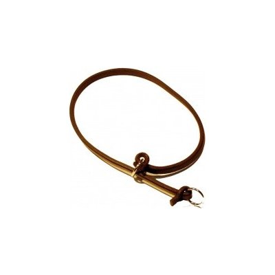 Zubíček Stahovací obojek kulatá kůže – Zboží Dáma