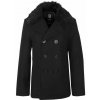 Pánský kabát Brandit kabát pánský Fur Collar Pea 3148 black