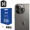 Tvrzené sklo pro mobilní telefony 3mk Lens Pro ochrana kamery pro Apple iPhone 15 Pro, Graphite 3mk 477832 5903108530019